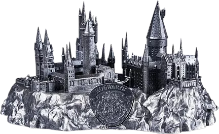 Монета «Хогвартс. Гарри Поттер», 2025 г., Серебро, 155,5 гр., проба 999, САМОА