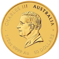 Монета «Лунный календарь Год Змеи», 2025 г., Золото, 15,55 гр., проба 9999, АВСТРАЛИЯ