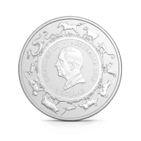 Монета "Год Лошади Лунная серия", 2026 г., Серебро, 31,1 гр., проба 999.9, АВСТРАЛИЯ
