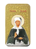 Монета "Матрона Московская", 2017 г., 31,1 гр., проба 999, НИУЭ