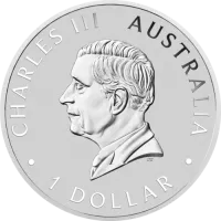 Монета «Коала», 2024 г., Серебро, 31,1 гр., проба 9999, АВСТРАЛИЯ