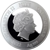 Монета «Мой первый бриллиант»,  2022 г., Серебро, 15,55 гр., проба 999, НИУЭ